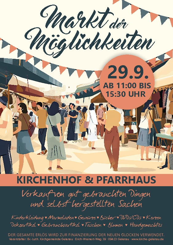 Plakat Markt der Moeglichkeiten