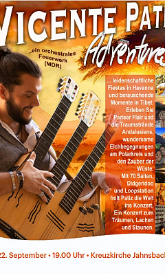Konzert mit Vicente Patiz in Jahnsbach