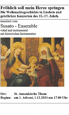 Konzert mit dem Susato-Ensemble