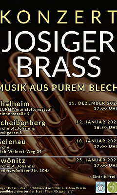 Josiger Brass kommt nach Gelenau